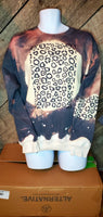 Leopard print sweatshirt