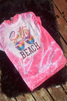 salty beach bleach tee