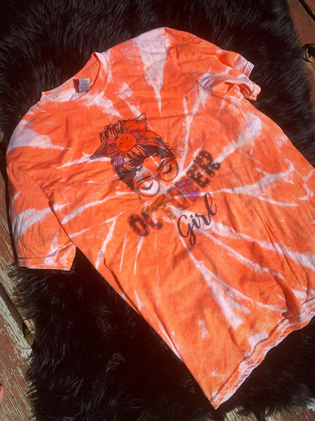 october girl bleach tee