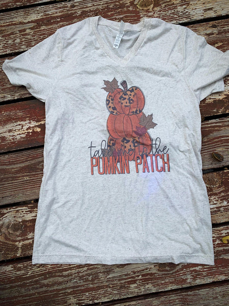 take me the pumpkin patch shirt