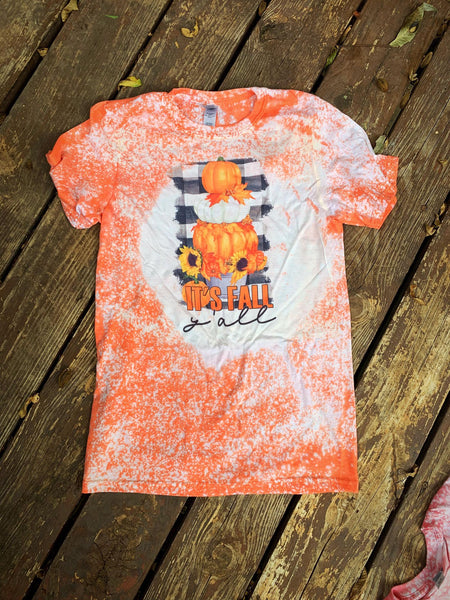 its fall yall bleach Tee