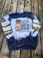 Hello pumpkin season Bleached sweatshirt