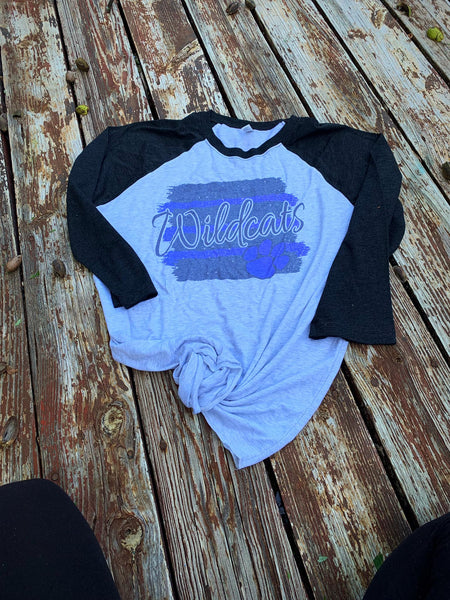 Wildcats raglan