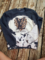 lv leopard sweatshirt