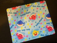 Baby shark mouse pad