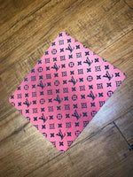 pink lv mouse pad