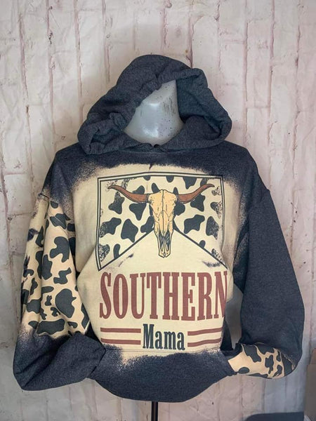 Southern mama Bleached sweatshirt