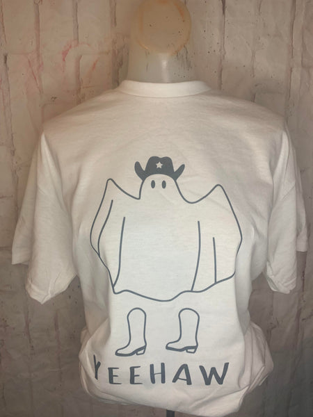 Yeehaw Ghost cowboy shirt