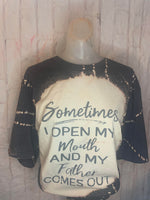 Sometime i open my mouth  Tee