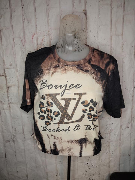 Boujee booked and busy Bleach Tee