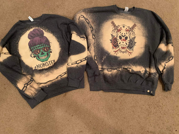 Momster Bleached sweatshirt