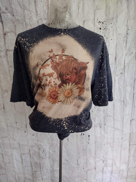 Sunflower cow Tee