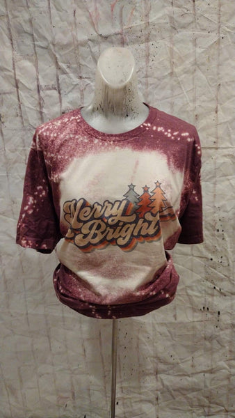 Merry and bright Tee
