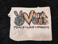 Peace love friends shirt