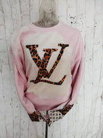 Lv Leopard sweatshirt