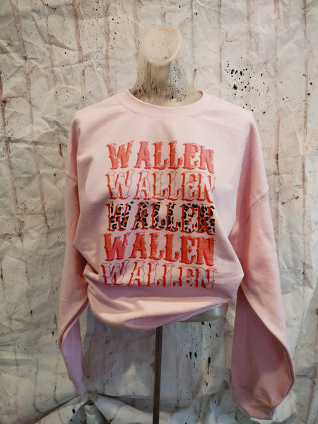 Pink wallen shirt