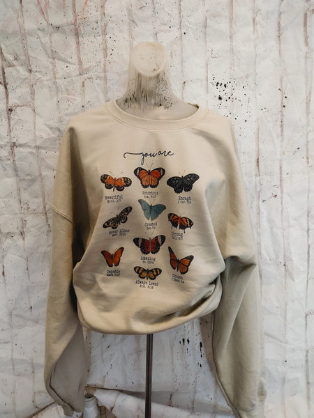 You are butterfly shirt