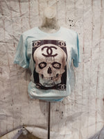 Chanel skull tee