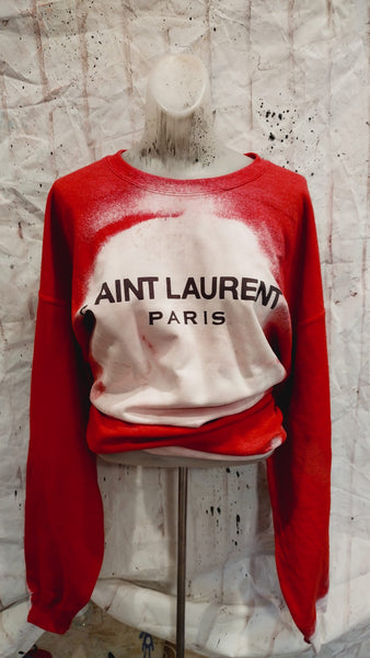 Paris Bleached sweatshirt