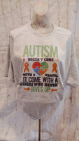 Autism grandma shirt