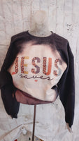 Jesus saves Bleached sweatshirt