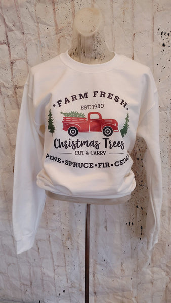 Farm fresh christmas tree shirt