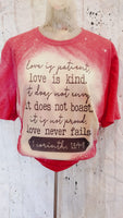 love is patient shirt