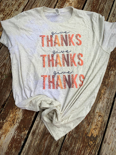 Give thanks shirt