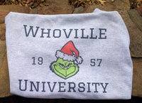 Whoville university shirt