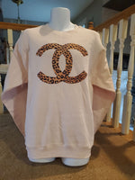 Leopard chanel shirt